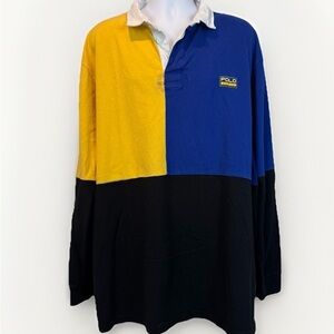 Colorblock Long Sleeve Shirt